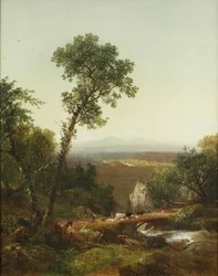 Landskap i White Mountains, 1859